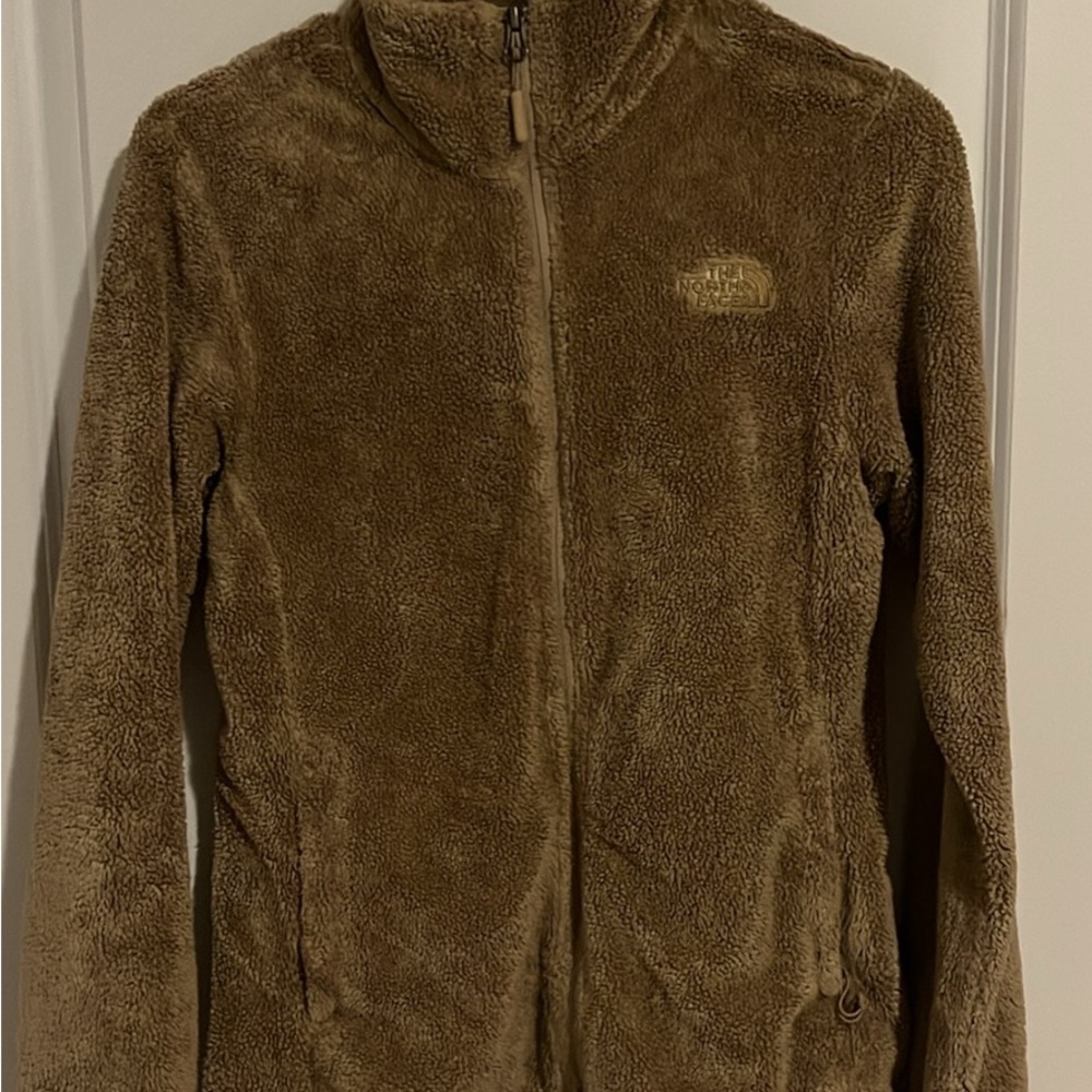 The North Face Brown Teddy Jacket Plush Fleece Cozy